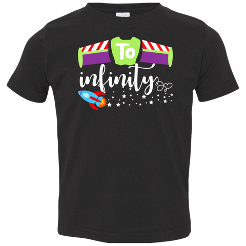 To Infinity Toddler Jersey T-Shirt