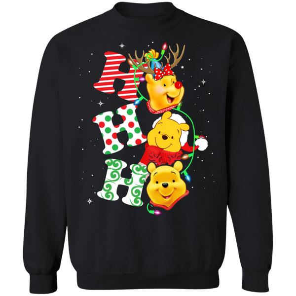 Hohoho Pooh Pullover Sweatshirt - V1