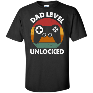 Dad Level Unlocked Tall Ultra Cotton T-Shirt