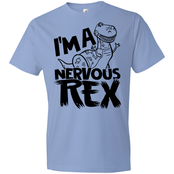 I'm A Nervous Rex Youth Lightweight T-Shirt 4.5 oz