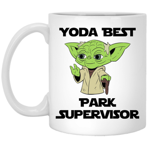 Yoda Best Park Supervisor Mug