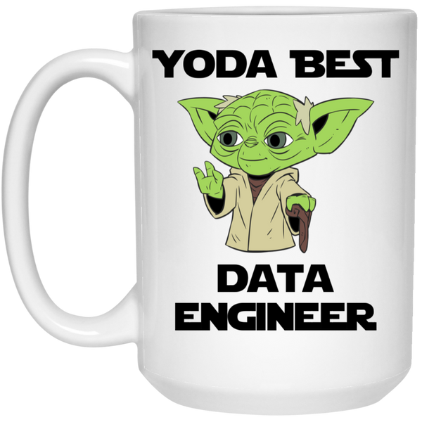 Yoda Best Data Engineer Mug