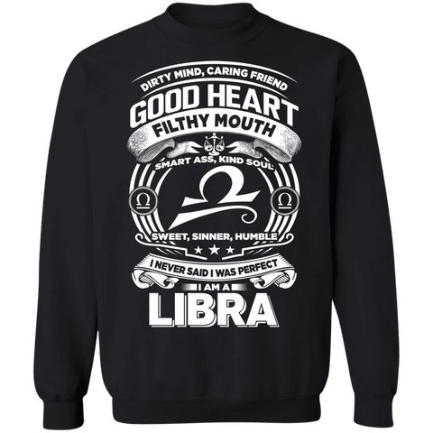 Good Heart Libra Crewneck Pullover Sweatshirt - V1