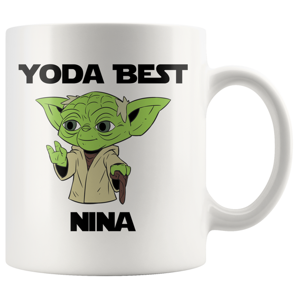 Yoda Best Nina 11oz Coffee Mug