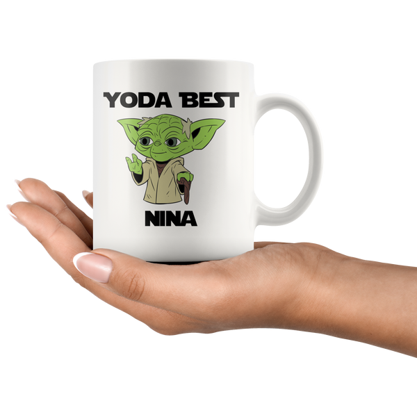 Yoda Best Nina 11oz Coffee Mug