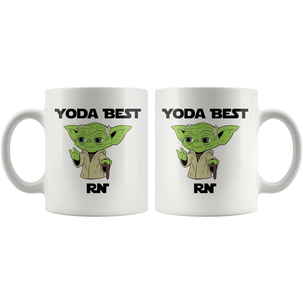 Yoda Best RN 11oz White Coffee Mug