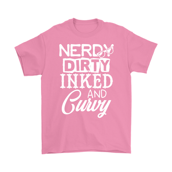 Nerdy, Dirty, Inked and Curvy T-shirt 99001MS