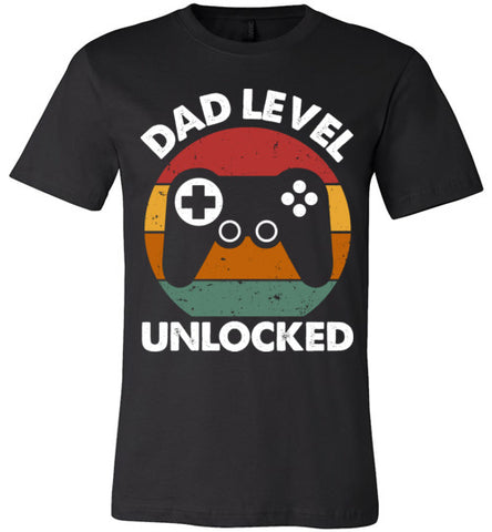 Dad Level Unlocked T-shirt - TS