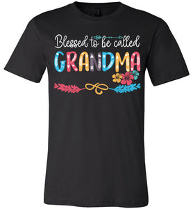 Blessed To Be Called Grandma T-shirt V1 - TS