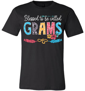 Blessed To Be Called Grams T-shirt - V1 - TS