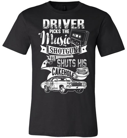 Driver Picks The Music T-shirt V1 - TS