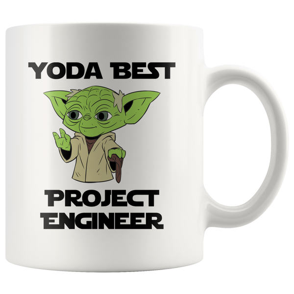 Yoda Best Project Engineer Mug - TL