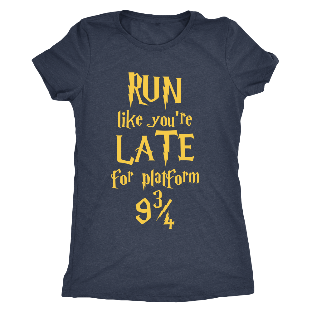 Run Like You're Late For Platform 9 3/4 Triblend T-shirt