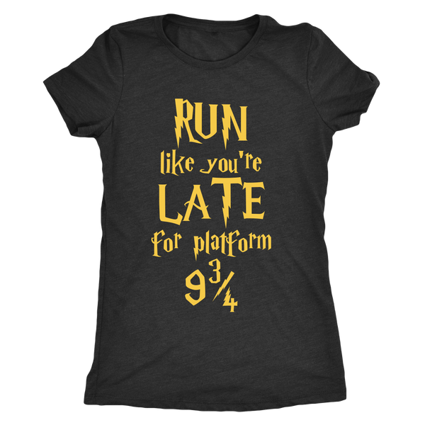 Run Like You're Late For Platform 9 3/4 Triblend T-shirt