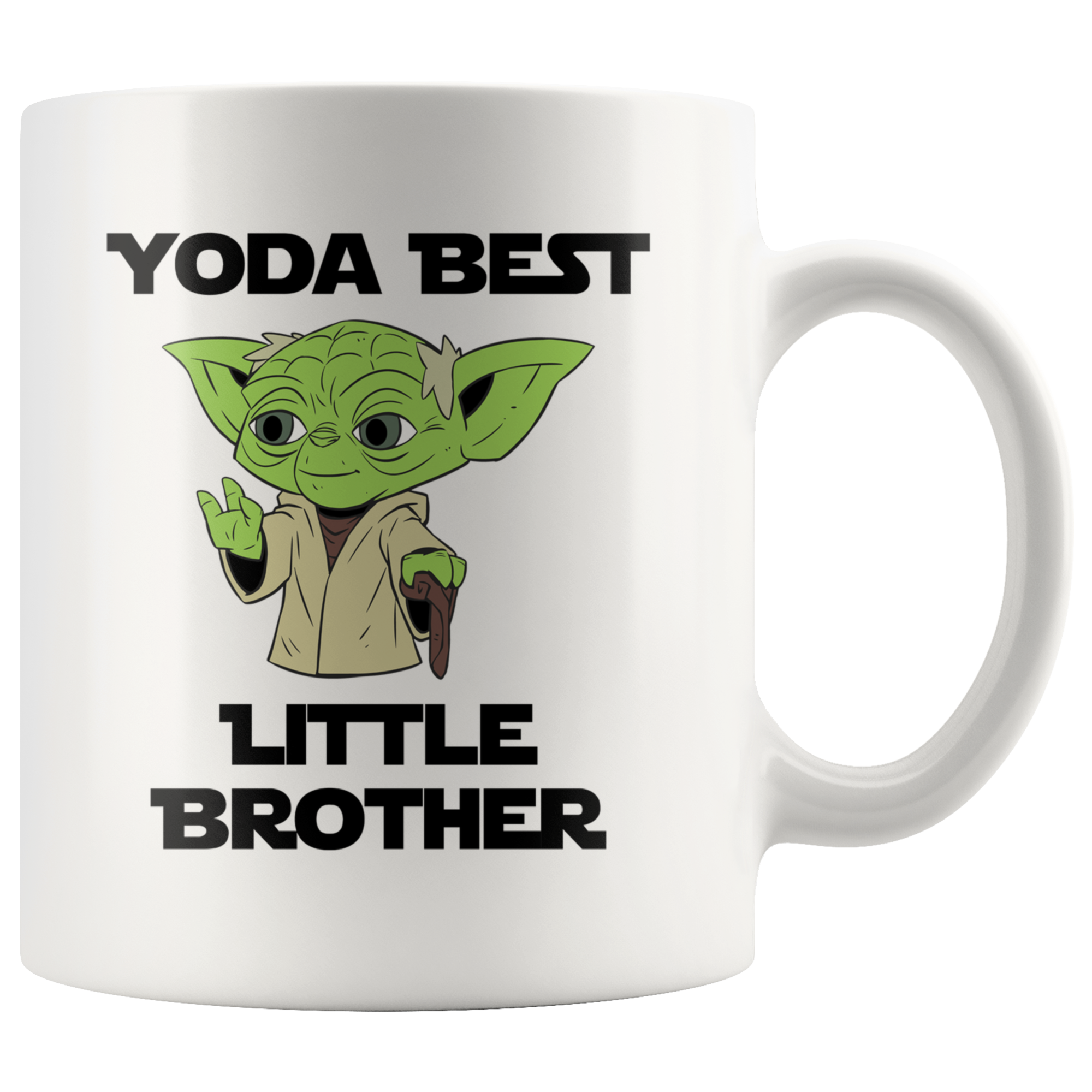 Yoda Best Little Brother Mug TL