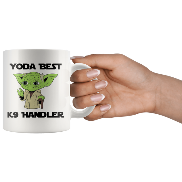 Yoda Best K9 Handler 11oz Mug - TL