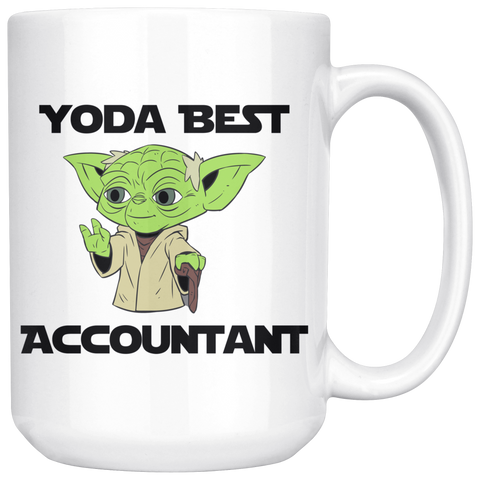 Yoda Best Accountant 15oz Mug - TL