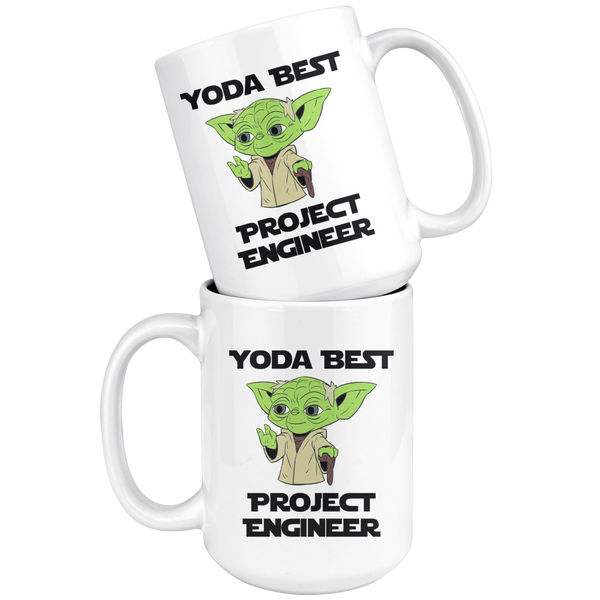 Yoda Best Project Engineer Mug - TL