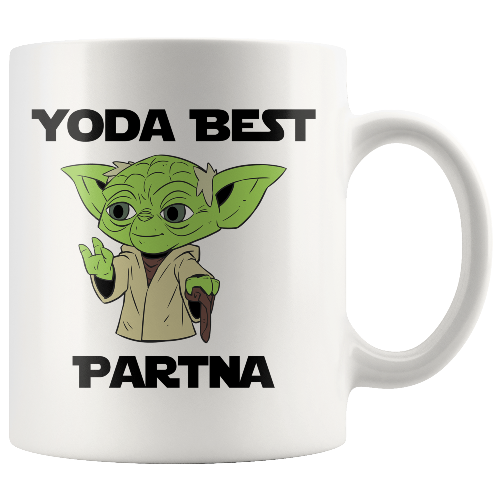 Yoda Best Partna 11oz Coffee Mug - TL