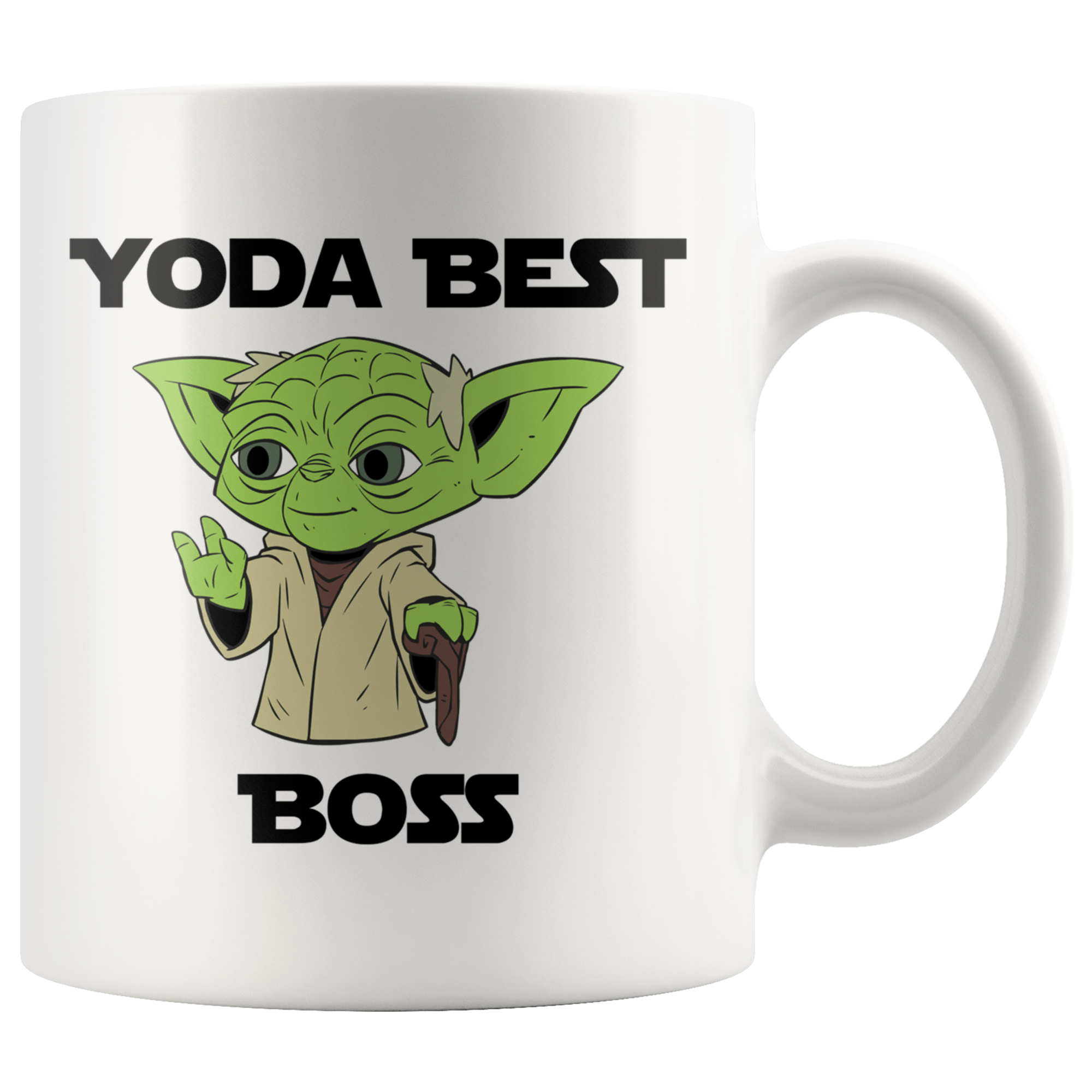 Yoda Best Boss 11oz Coffee Mug - TL