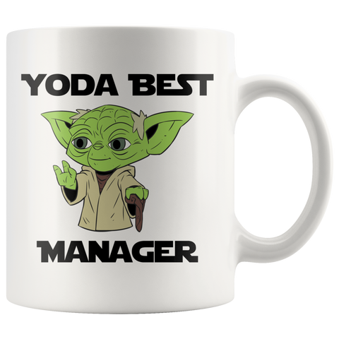 Yoda Best Manager 11 oz Coffee Mug